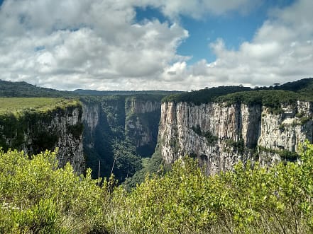 Canyon itaimbézinho na Serra Gaúcha