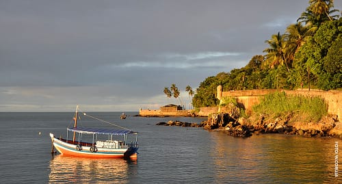 Por do sol-em-Morro-de-São-Paulo