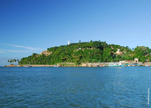 Chegada em Morro de São Paulo