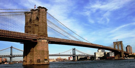 Brooklyn Bridge em nova york