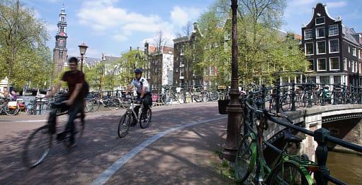 Bicicletas em Amsterdam