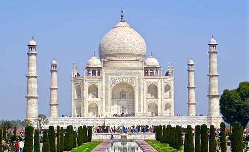 Taj Mahal em Agra na índia