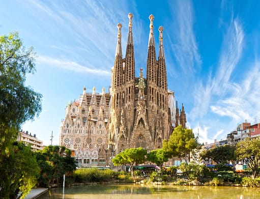La Sagrada Familia em Barcelona