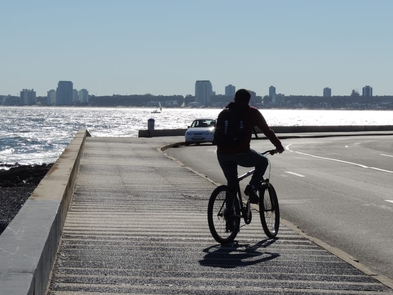 pedalar em Punta Del Este